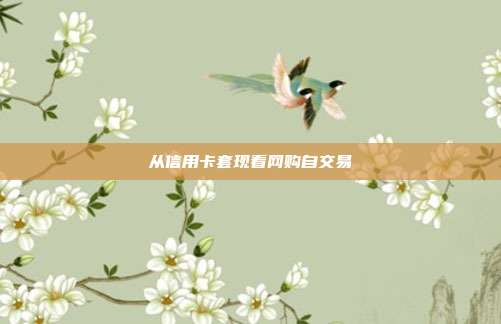 从信用卡套现看网购自交易