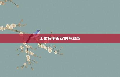 工伤民事诉讼的有效期